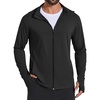 image:imageCOOFANDY Mens UPF 50 Sun Protection Lightweight Full Zip Hoodie Jacket Long Sleeve Fishing Hiking Performance ShirtBlack