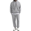 image:imageCOOFANDY Sweatsuits for Men 2 Piece Tracksuit Casual Athletic Jogging Suit Hooded SetLight Grey