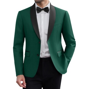 image:imageCOOFANDY Men Tuxedo Jacket Slim Fit Blazer Suit Jacket Prom Dinner Party WeddingGreen