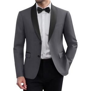 image:imageCOOFANDY Men Tuxedo Jacket Slim Fit Blazer Suit Jacket Prom Dinner Party WeddingGrey