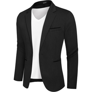 image:imageCOOFANDY Mens Casual Blazer Jacket Slim Fit Sports Coat Business Suit Jackets One ButtonBlack