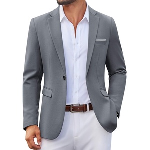 image:imageCOOFANDY Mens Casual Blazer One Button Sport Coats Lightweight Suit JacketGrey