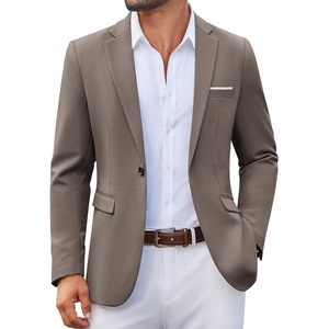 image:imageCOOFANDY Mens Casual Blazer One Button Sport Coats Lightweight Suit JacketTea Grey