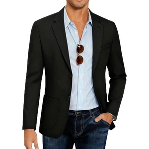 image:imageCOOFANDY Mens Casual Blazer Slim Fit Sport Coat Lightweight Two Button Suit JacketsBlack