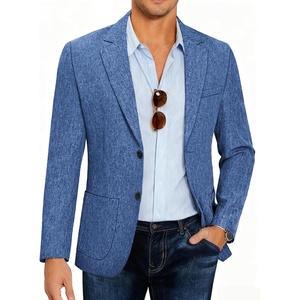 image:imageCOOFANDY Mens Casual Blazer Slim Fit Sport Coat Lightweight Two Button Suit JacketsRoyal Blue