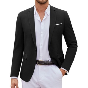 image:imageCOOFANDY Mens Casual Blazer Suit Jackets One Button Sport Coats Lightweight Business Sports JacketsBlack