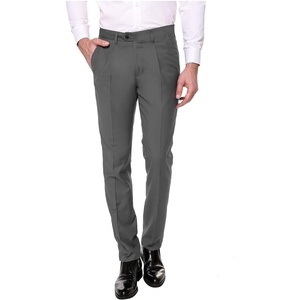 image:imageCOOFANDY Mens Classic Fit Flat Front Dress Pants No Iron Premium Casual Pants Expandable Waist Suit PantsGrey