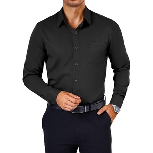 image:imageCOOFANDY Mens Dress Shirts Wrinkle Free Long Sleeve Button Down Shirts Formal Business ShirtBlack