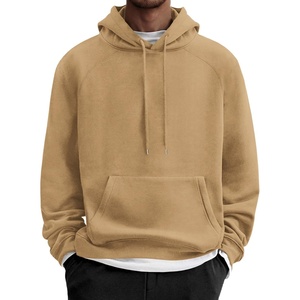 image:imageCOOFANDY Mens Fleece Hoodie Long Sleeve Hooded Sweatshirt Casual Basic Essential Drawstring Pullover Hoodie With PocketCamel