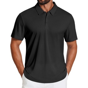 image:imageCOOFANDY Mens Golf Polo Shirts Short Sleeve Quick Dry Moisture Wicking Performance Collared Golf Shirt for MenBlack