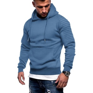 image:imageCOOFANDY Mens Hoodie Casual Drawstring Athletic Hoodies Hooded Pullover Sweatshirts with PocketDark Blue