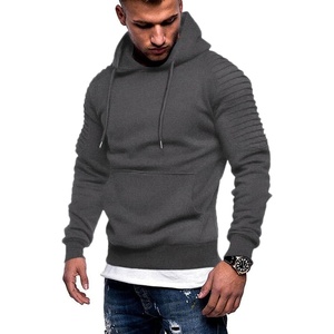image:imageCOOFANDY Mens Hoodie Casual Drawstring Athletic Hoodies Hooded Pullover Sweatshirts with PocketDark Gray