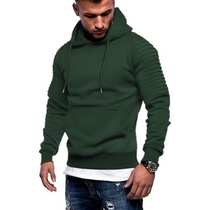 image:imageCOOFANDY Mens Hoodie Casual Drawstring Athletic Hoodies Hooded Pullover Sweatshirts with PocketDark Green