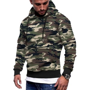 image:imageCOOFANDY Mens Hoodie Casual Drawstring Athletic Hoodies Hooded Pullover Sweatshirts with PocketGreen Camo