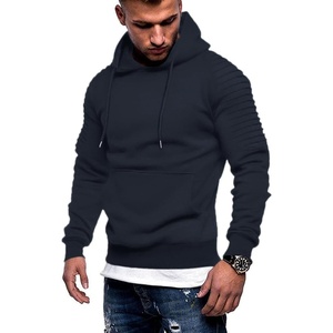 image:imageCOOFANDY Mens Hoodie Casual Drawstring Athletic Hoodies Hooded Pullover Sweatshirts with PocketNavy Blue