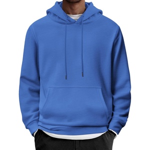 image:imageCOOFANDY Mens Hoodie Long Sleeve Casual Pullover Hooded Sweatshirt Fashion Drawstring Hoodies with PocketBlue