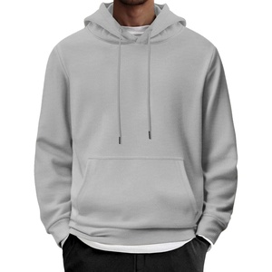 image:imageCOOFANDY Mens Hoodie Long Sleeve Casual Pullover Hooded Sweatshirt Fashion Drawstring Hoodies with PocketGrey