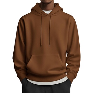 image:imageCOOFANDY Mens Hoodies Pullover Long Sleeve Casual Fashion Sweatshirts Drawstring Gym Hooded Shirt with Kanga PocketBrown