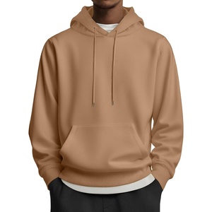 image:imageCOOFANDY Mens Hoodies Pullover Long Sleeve Casual Fashion Sweatshirts Drawstring Gym Hooded Shirt with Kanga PocketKhaki