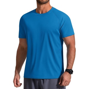 image:imageCOOFANDY Mens Swim Shirt Short Sleeve UPF 50 Sun Shirts Rash Guard Quick Dry Beach Water T Shirts for MenBlue