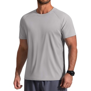 image:imageCOOFANDY Mens Swim Shirt Short Sleeve UPF 50 Sun Shirts Rash Guard Quick Dry Beach Water T Shirts for MenLight Gray