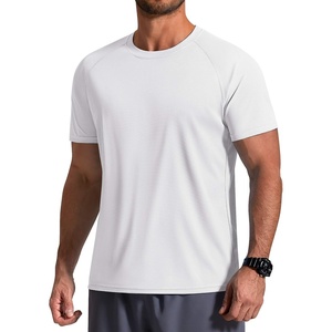 image:imageCOOFANDY Mens Swim Shirt Short Sleeve UPF 50 Sun Shirts Rash Guard Quick Dry Beach Water T Shirts for MenWhite