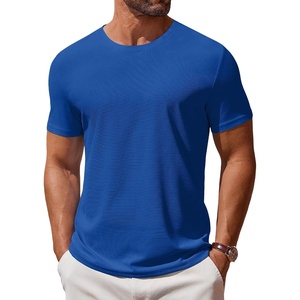 image:imageCOOFANDY Mens T Shirt Short Sleeve Crew Neck TShirt Casual Summer Classic Basic Tee ShirtsDeep Blue