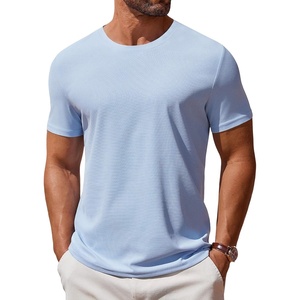 image:imageCOOFANDY Mens T Shirt Short Sleeve Crew Neck TShirt Casual Summer Classic Basic Tee ShirtsLight Blue