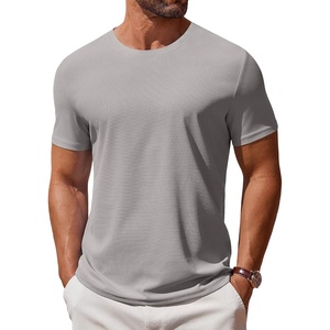 image:imageCOOFANDY Mens T Shirt Short Sleeve Crew Neck TShirt Casual Summer Classic Basic Tee ShirtsLight Grey