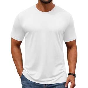 image:imageCOOFANDY Mens TShirts Short Sleeve Crew Neck T Shirts Casual Classic Basic Tee Shirts01white