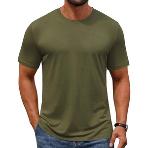 image:imageCOOFANDY Mens TShirts Short Sleeve Crew Neck T Shirts Casual Classic Basic Tee ShirtsArmy Green