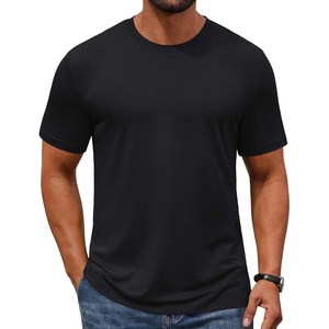 image:imageCOOFANDY Mens TShirts Short Sleeve Crew Neck T Shirts Casual Classic Basic Tee ShirtsBlack
