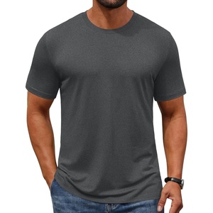 image:imageCOOFANDY Mens TShirts Short Sleeve Crew Neck T Shirts Casual Classic Basic Tee ShirtsDark Grey