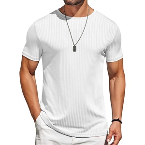 image:imageCOOFANDY Mens TShirts Short Sleeve Plain Tshirts Casual Crew Neck Basic T Shirt Soft Cooling Fitted Stretch Tee ShirtsWhite