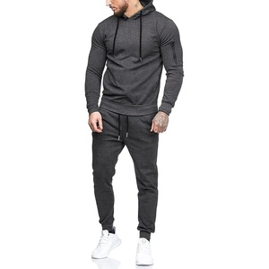 image:imageCOOFANDY Mens Tracksuit 2 Piece Hooded Athletic Sweatsuits Casual Running Jogging Sport Suit SetsDark Grey