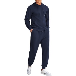 image:imageCOOFANDY Mens Tracksuit 2 Piece Hoodie Athletic Sweatsuits Casual Jogging Suit SetsNavy Vlue