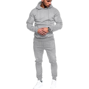 image:imageCOOFANDY Mens Tracksuit 2 Piece Hoodie Sweatsuit Sets Casual Jogging Athletic SuitsLight Grey
