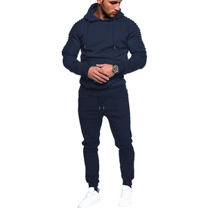 image:imageCOOFANDY Mens Tracksuit 2 Piece Hoodie Sweatsuit Sets Casual Jogging Athletic SuitsNavy Blue