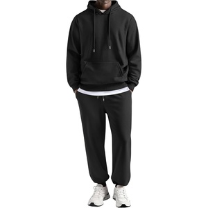 image:imageCOOFANDY Sweatsuits for Men 2 Piece Tracksuit Casual Athletic Jogging Suit Hooded SetBlack