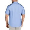 image:imageCOOFANDY Big amp Tall Shirts for Men Short Sleeve Button Down Casual Dress ShirtsBlue