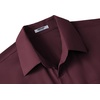 image:imageCOOFANDY Big amp Tall Shirts for Men Short Sleeve Button Down Casual Dress ShirtsDeep Red