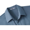 image:imageCOOFANDY Big amp Tall Shirts for Men Short Sleeve Button Down Casual Dress ShirtsGrey Blue