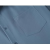 image:imageCOOFANDY Big amp Tall Shirts for Men Short Sleeve Button Down Casual Dress ShirtsGrey Blue