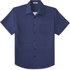 image:imageCOOFANDY Big amp Tall Shirts for Men Short Sleeve Button Down Casual Dress ShirtsNavy Bluesquare