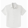 image:imageCOOFANDY Big amp Tall Shirts for Men Short Sleeve Button Down Casual Dress ShirtsWhite