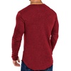 image:imageCOOFANDY Men 2 Pack Muscle Fitted T Shirt Gym Workout Athletic Long Sleeves TeeBlackWine Red