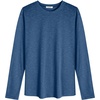 image:imageCOOFANDY Men 2 Pack Muscle Fitted T Shirt Gym Workout Athletic Long Sleeves TeeDenim Blue