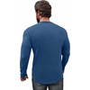 image:imageCOOFANDY Men 2 Pack Muscle Fitted T Shirt Gym Workout Athletic Long Sleeves TeeDenim Blue