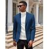 image:imageCOOFANDY Men Casual Blazer Sport Coats Slim Fit Lightweight Business Two Button Suit JacketsBlue