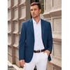 image:imageCOOFANDY Men Casual Blazer Sport Coats Slim Fit Lightweight Business Two Button Suit JacketsBlue